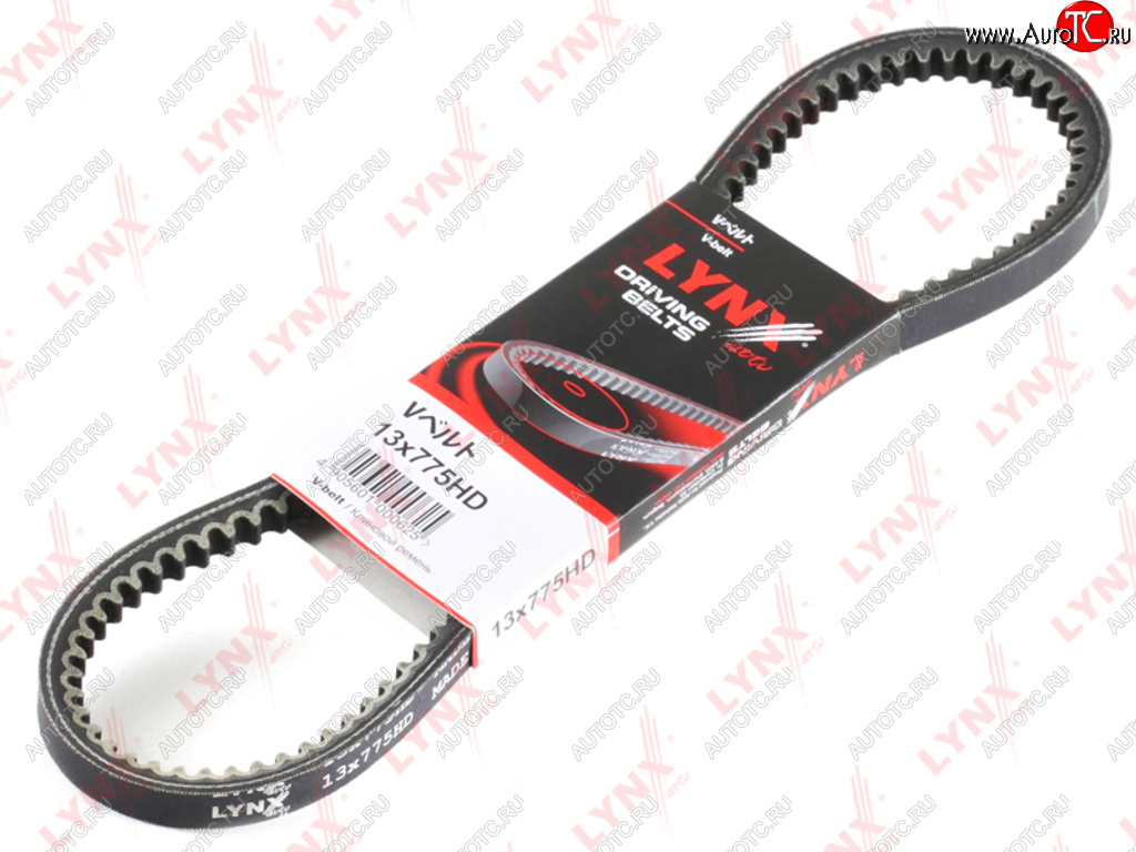 639 р. Ремень приводной клиновой 13х775 KIA Sportage ГАЗель УМЗ -4216 Бизнес ГУРа LYNX LYNX 13x775hd  с доставкой в г. Керчь