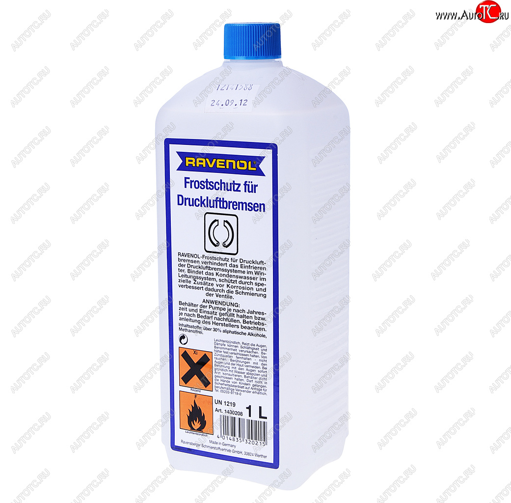 1 279 р. Антифриз для пневмотормозов 1л RAVENOL RAVENOL 1430208-001  с доставкой в г. Керчь