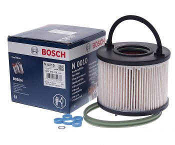 4 299 р. Фильтр топливный VW Touareg (04-) (TDI) AUDI Q7 (06-) BOSCH BOSCH 1457070010 BOSCH 1457070010  с доставкой в г. Керчь. Увеличить фотографию 1