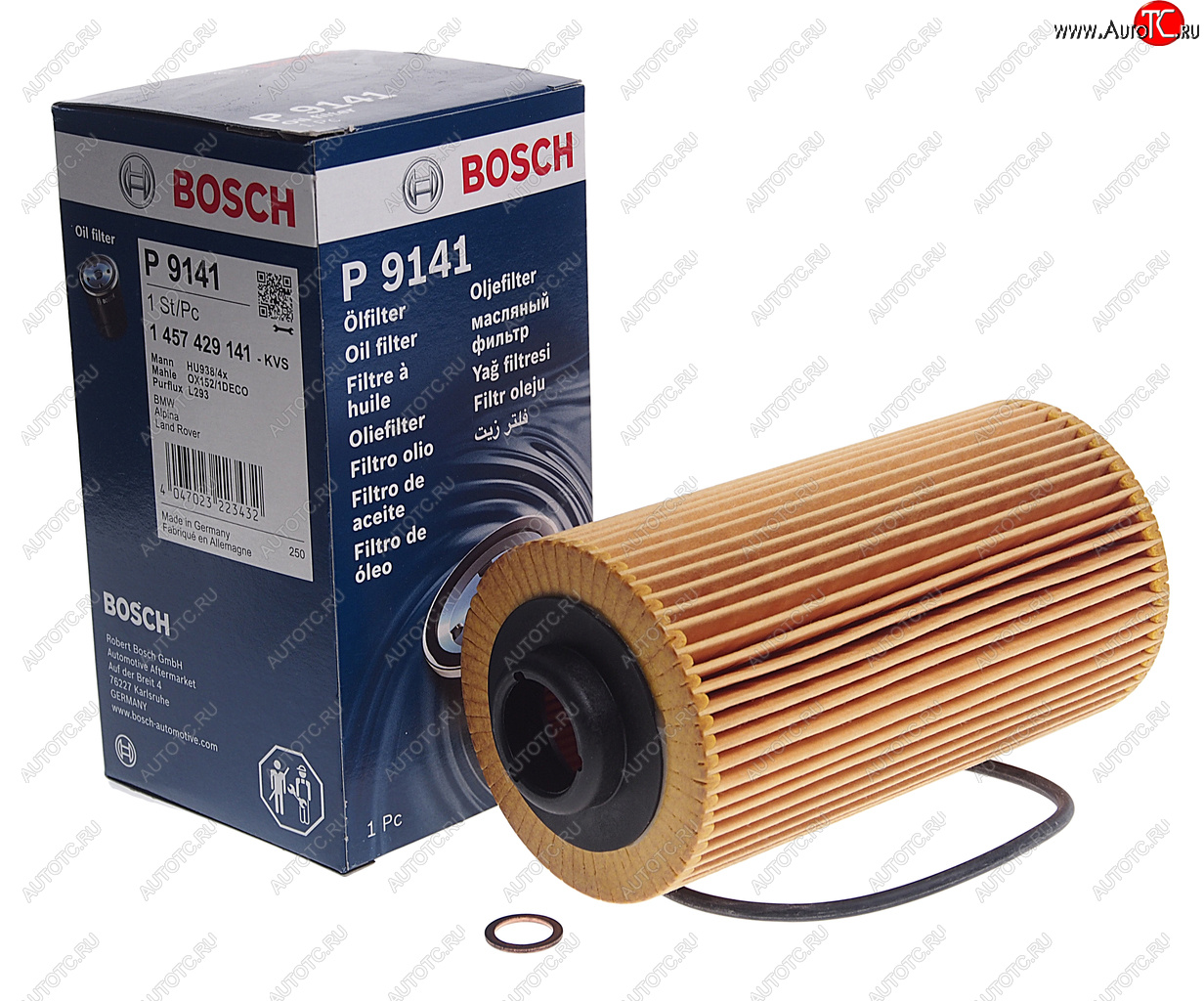 969 р. Фильтр масляный BMW E38/53 X5 BOSCH BOSCH 1457429141 BOSCH 1457429141  с доставкой в г. Керчь