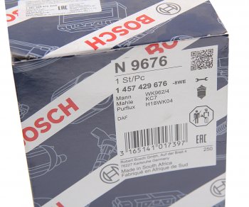 849 р. Фильтр топливный DAF 75,85,95 BOSCH BOSCH 1457429676  с доставкой в г. Керчь. Увеличить фотографию 2