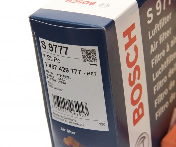 1 029 р. Фильтр воздушный VW AUDI (замена для 1457433704) BOSCH BOSCH 1457429777  с доставкой в г. Керчь. Увеличить фотографию 2
