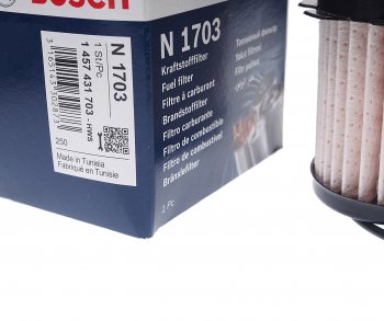 539 р. Фильтр топливный PEUGEOT CITROEN (98-) (1.9 D) BOSCH BOSCH 1457431703  с доставкой в г. Керчь. Увеличить фотографию 3