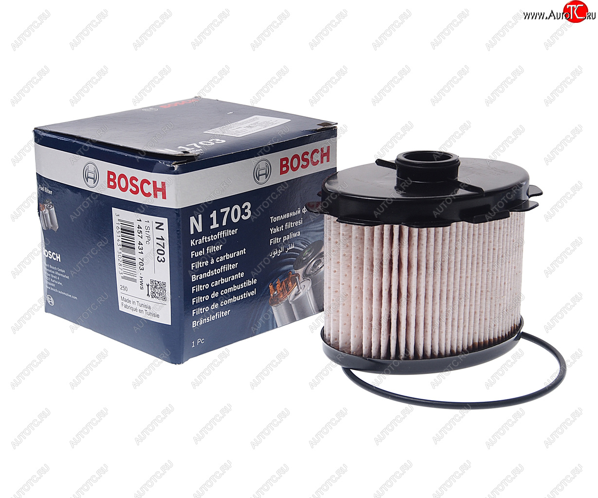 539 р. Фильтр топливный PEUGEOT CITROEN (98-) (1.9 D) BOSCH BOSCH 1457431703  с доставкой в г. Керчь