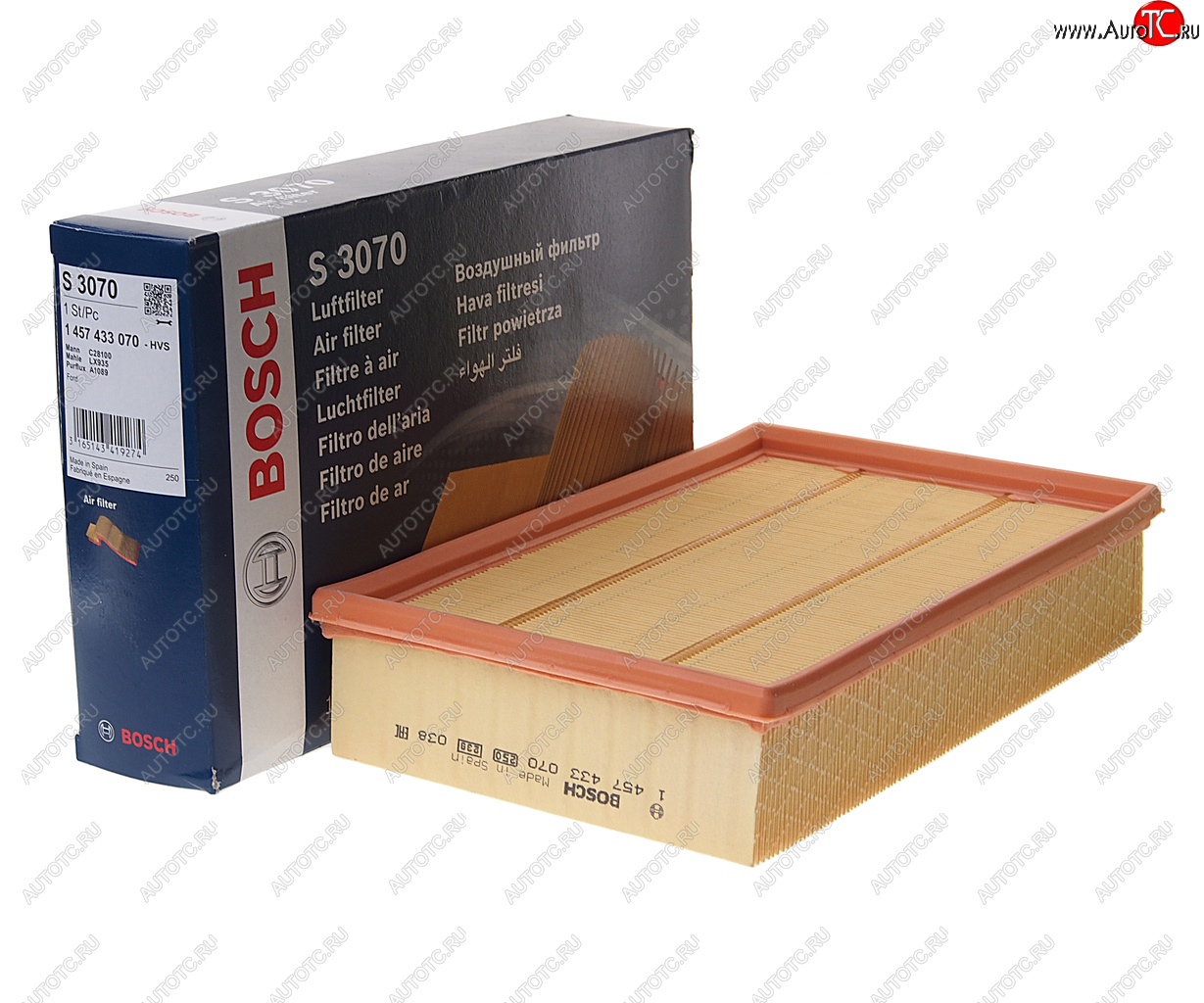 859 р. Фильтр воздушный FORD Transit (00-/06-/14-) BOSCH BOSCH 1457433070 BOSCH 1457433070  с доставкой в г. Керчь