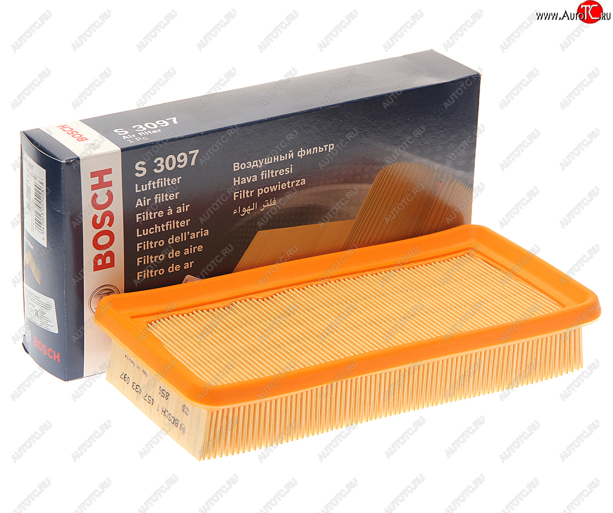 659 р. Фильтр воздушный HYUNDAI Getz (02-) BOSCH BOSCH 1457433097  с доставкой в г. Керчь