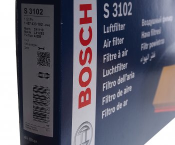 2 799 р. Фильтр воздушный VW Golf 5,Passat B6 (2.0 TFSI) AUDI A3 (04-) BOSCH BOSCH 1457433102 BOSCH 1457433102  с доставкой в г. Керчь. Увеличить фотографию 2