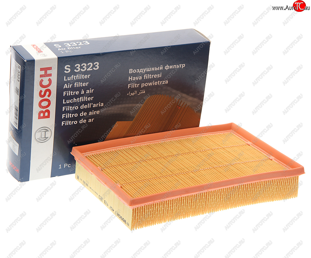 1 179 р. Фильтр воздушный FORD Focus 2,C-Max VOLVO C30,S40 BOSCH BOSCH 1457433323  с доставкой в г. Керчь