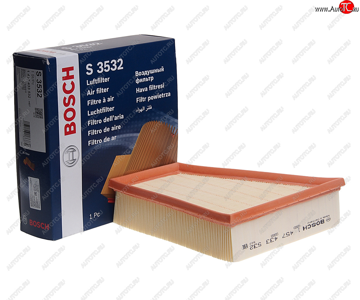 1 039 р. Фильтр воздушный BOSCH BOSCH 1457433532  с доставкой в г. Керчь