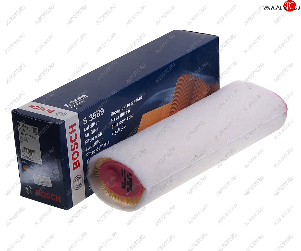 2 299 р. Фильтр воздушный BMW 5 (E39) (95-03) BOSCH BOSCH 1457433589  с доставкой в г. Керчь