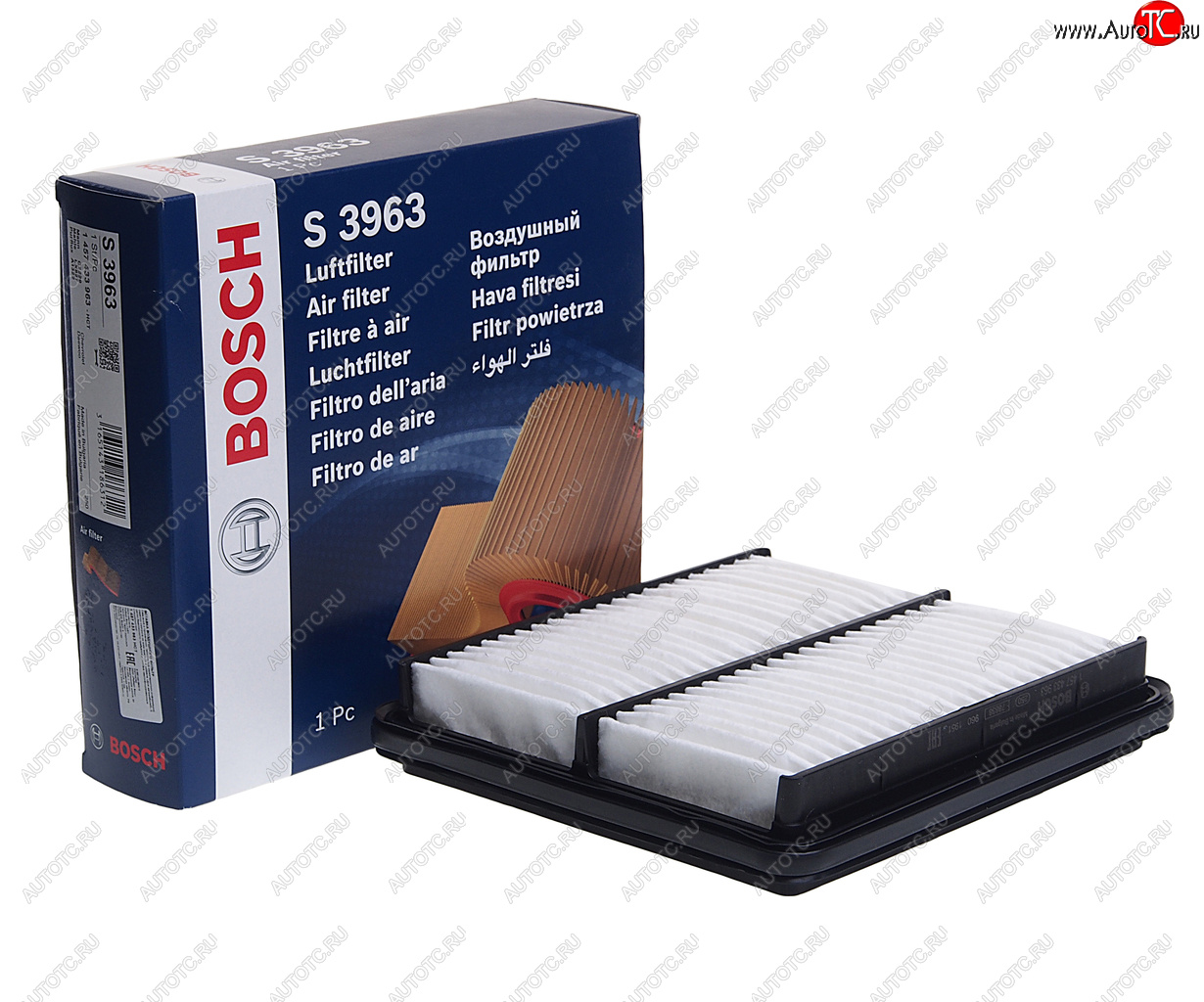 679 р. Фильтр воздушный CHEVROLET Lanos BOSCH BOSCH 1457433963 BOSCH 1457433963  с доставкой в г. Керчь