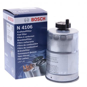 1 739 р. Фильтр топливный УАЗ тонкой отчистки ЗМЗ-514 (гайка) BOSCH BOSCH 1457434106  с доставкой в г. Керчь. Увеличить фотографию 2