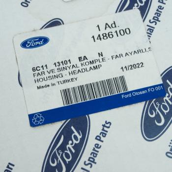 10 499 р. Фара FORD Transit (06-15) левая OE FORD 1486100  с доставкой в г. Керчь. Увеличить фотографию 3