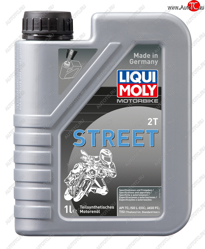 1 569 р. Масло моторное для 2-х тактных двигателей RACING 2T псинт.1л LIQUI MOLY LIQUI MOLY 1504  с доставкой в г. Керчь