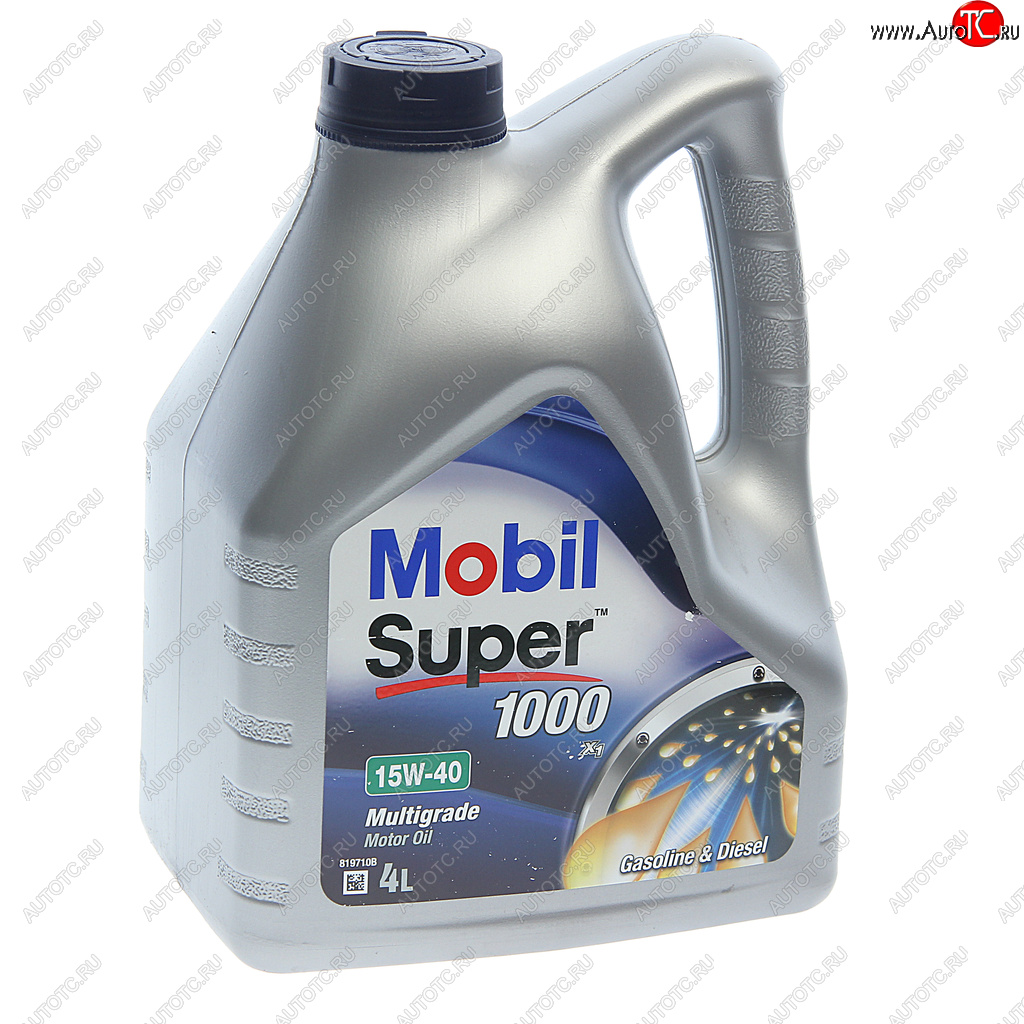 2 479 р. Масло моторное SUPER 1000 Х1 15W40 мин.4л MOBIL MOBIL 150550 MOBIL 150550  с доставкой в г. Керчь