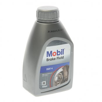 759 р. Жидкость тормозная DOT-4 0.5л MOBIL MOBIL 150906c MOBIL 150906c  с доставкой в г. Керчь. Увеличить фотографию 1