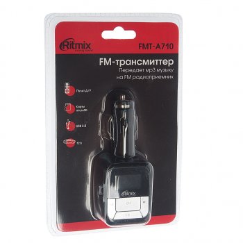639 р. Модулятор FM плеер RITMIX RITMIX 15116161  с доставкой в г. Керчь. Увеличить фотографию 1