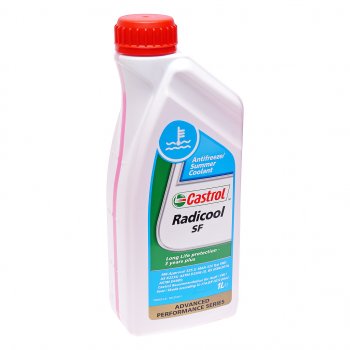 1 449 р. Антифриз красный -76C концентрат 1л Radicool SF CASTROL CASTROL 155fa2  с доставкой в г. Керчь. Увеличить фотографию 1
