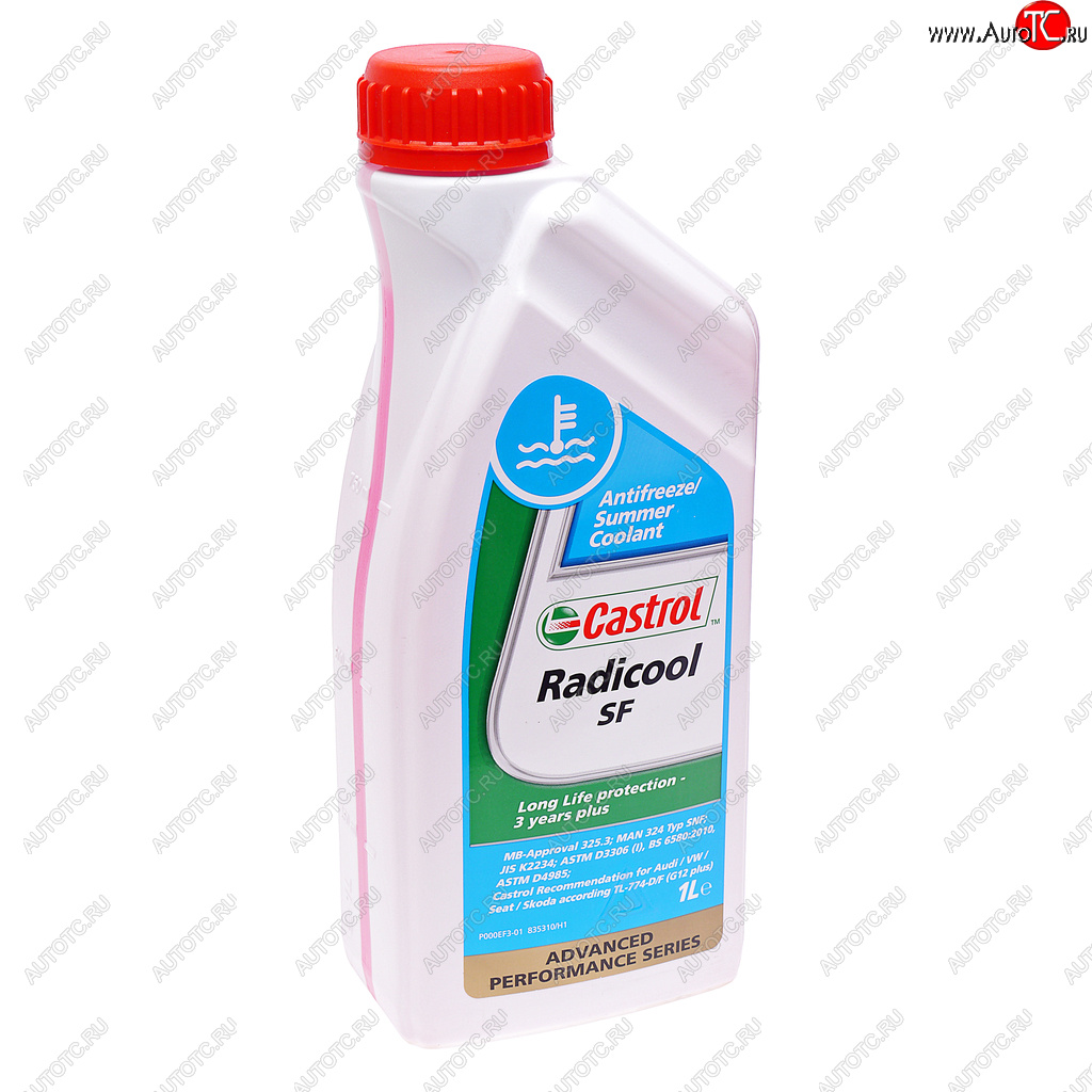 1 449 р. Антифриз красный -76C концентрат 1л Radicool SF CASTROL CASTROL 155fa2  с доставкой в г. Керчь