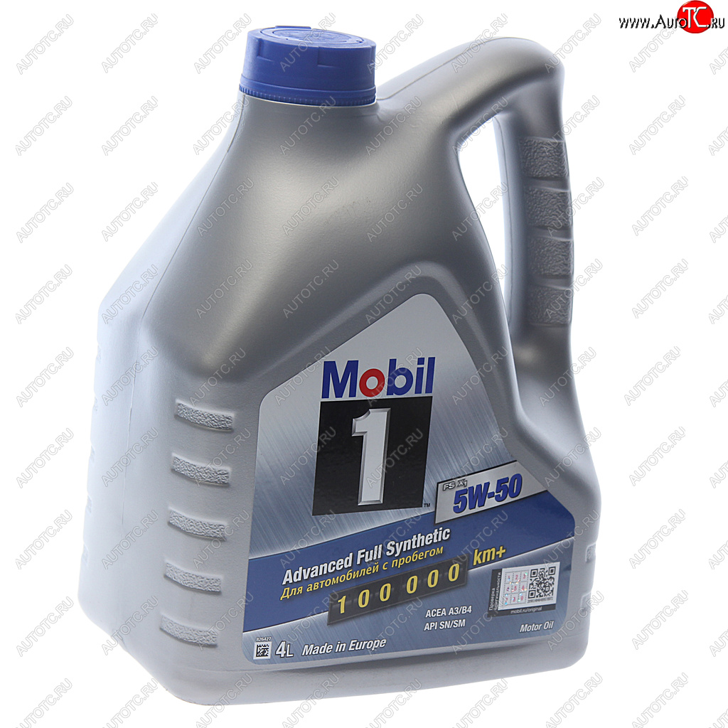 7 199 р. Масло моторное Mobil1 FSx2 5W50 синт.4л MOBIL MOBIL 156491  с доставкой в г. Керчь