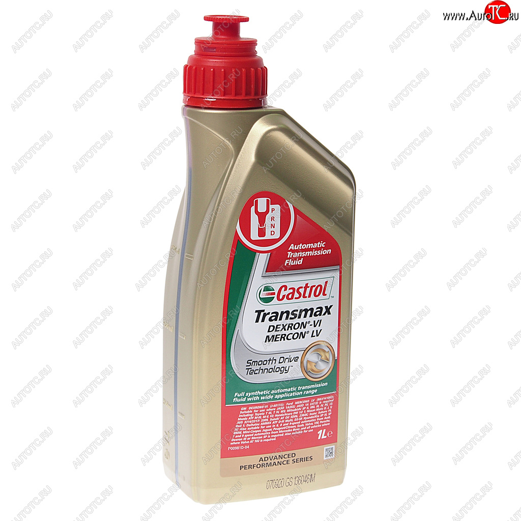 1 439 р. Масло трансмиссионное ATF Transmax DEXRON VI MERCON LV 1л CASTROL CASTROL 156caa  с доставкой в г. Керчь
