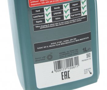 1 599 р. Масло моторное MAGNATEC STOP START 5W20 синт.1л CASTROL CASTROL 156dcf  с доставкой в г. Керчь. Увеличить фотографию 2