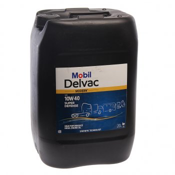 12 899 р. Масло дизельное DELVAC Modern 10W40 Super Defense псинт.20л MOBIL MOBIL 157060  с доставкой в г. Керчь. Увеличить фотографию 1