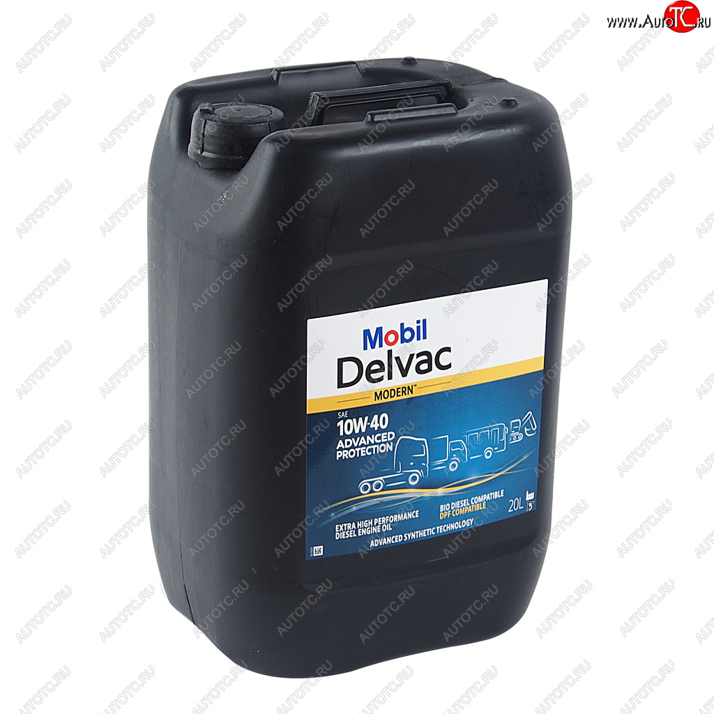 17 299 р. Масло дизельное DELVAC Modern 10W40 Advaced Protection синт.20л MOBIL MOBIL 157068  с доставкой в г. Керчь