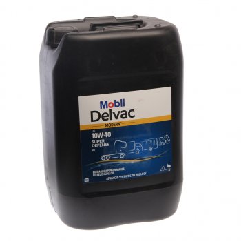 14 949 р. Масло дизельное DELVAC Modern 10W40 Super Defense V1 синт.20л MOBIL MOBIL 157342  с доставкой в г. Керчь. Увеличить фотографию 1