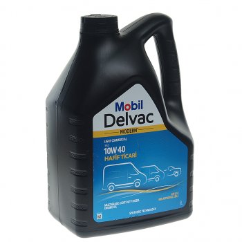 3 799 р. Масло дизельное DELVAC Modern 10W40 Light Commercial синт.5л MOBIL MOBIL 157380  с доставкой в г. Керчь. Увеличить фотографию 1