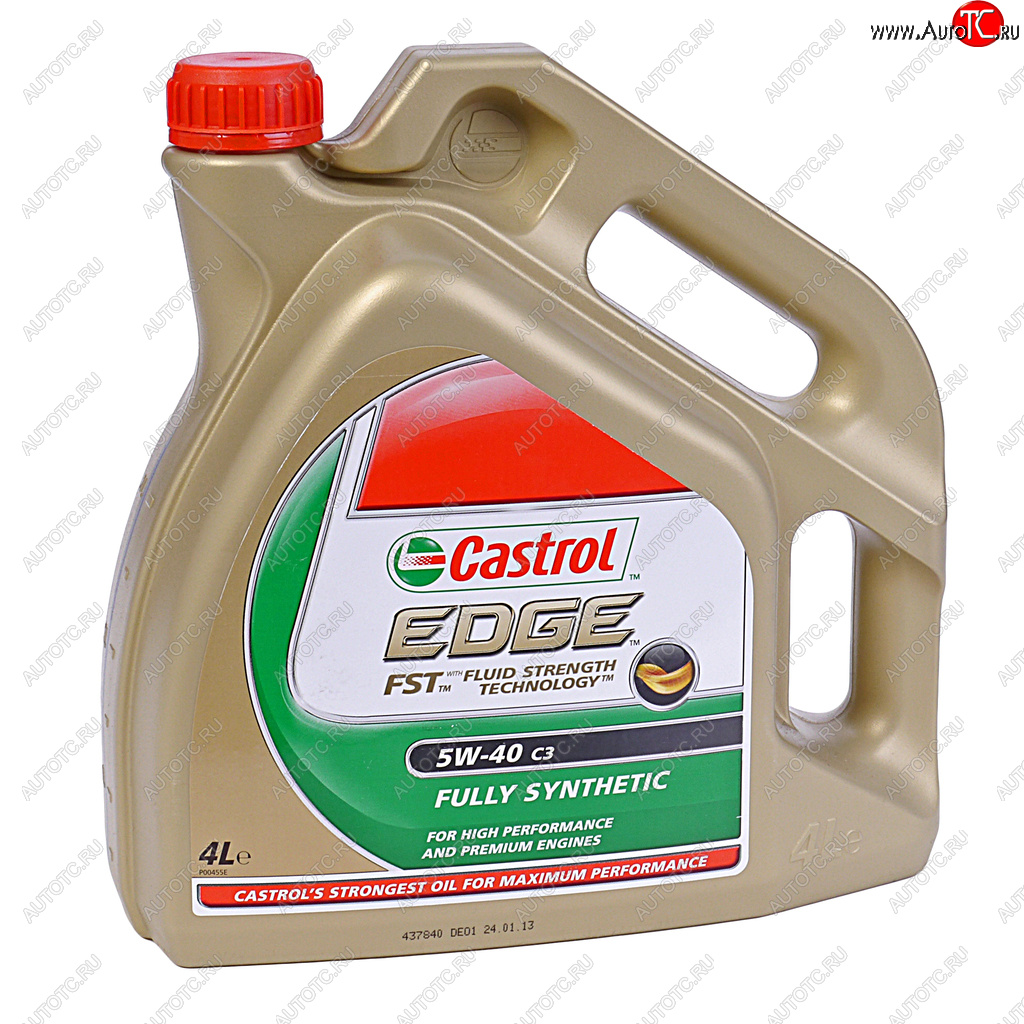 5 999 р. Масло моторное EDGE TITANIUM FST 5W40 синт.4л CASTROL CASTROL 157b1c  с доставкой в г. Керчь
