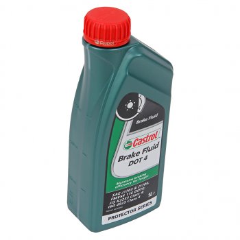 1 969 р. Жидкость тормозная DOT-4 1л CASTROL CASTROL 157d5a  с доставкой в г. Керчь. Увеличить фотографию 1