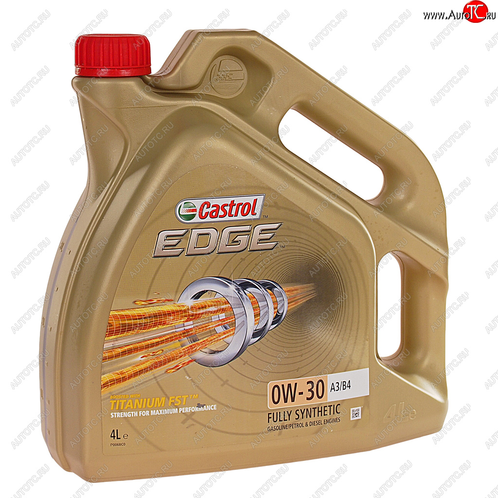 7 199 р. Масло моторное EDGE TITANIUM FST A3B4 LL01 0W30 синт.4л CASTROL CASTROL 157e6b  с доставкой в г. Керчь