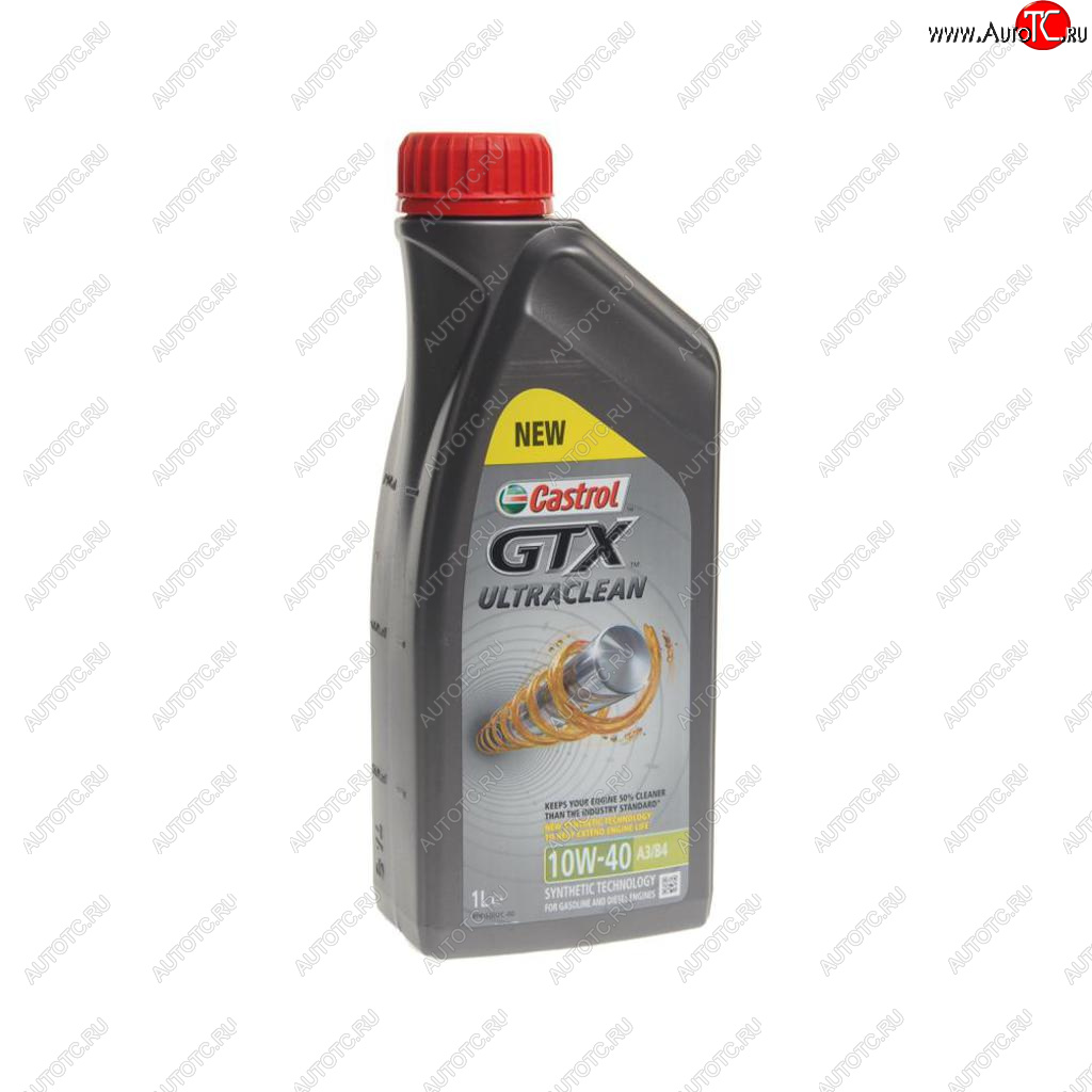 999 р. Масло моторное GTX ULTRACLEAN A3B4 10W40 псинт.1л CASTROL CASTROL 15a4de  с доставкой в г. Керчь