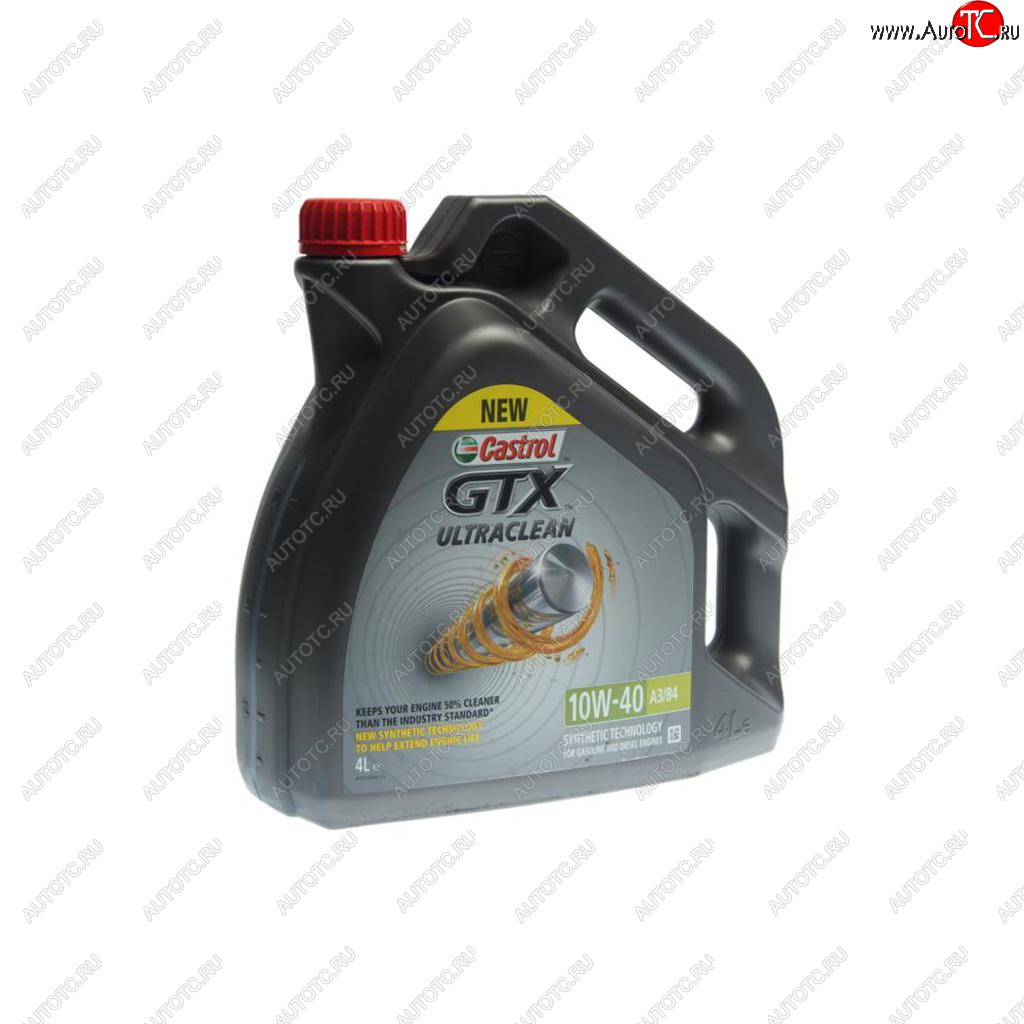2 799 р. Масло моторное GTX ULTRACLEAN A3B4 10W40 псинт.4л CASTROL CASTROL 15a4e0  с доставкой в г. Керчь