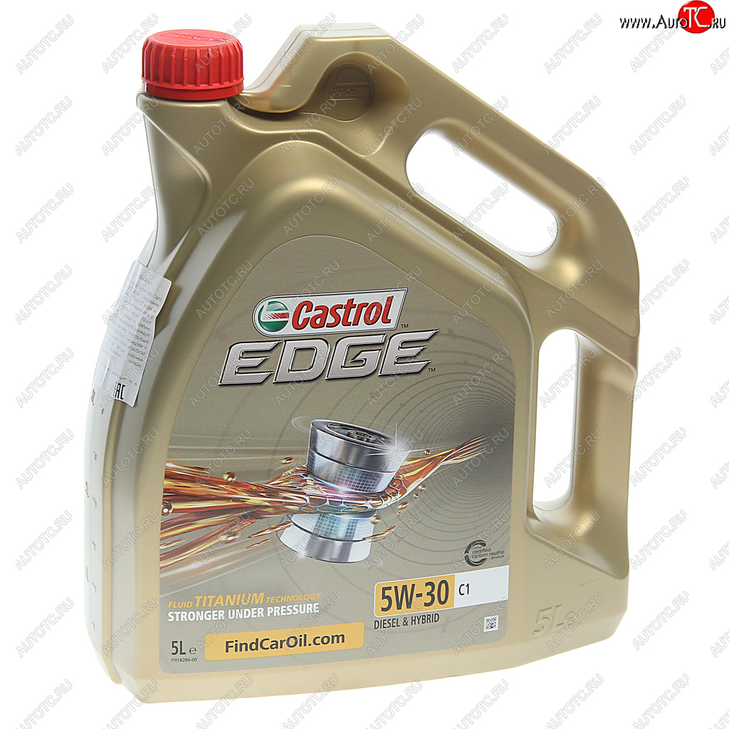 8 499 р. Масло моторное EDGE C1 5W30 синт.5л CASTROL CASTROL 15b943  с доставкой в г. Керчь
