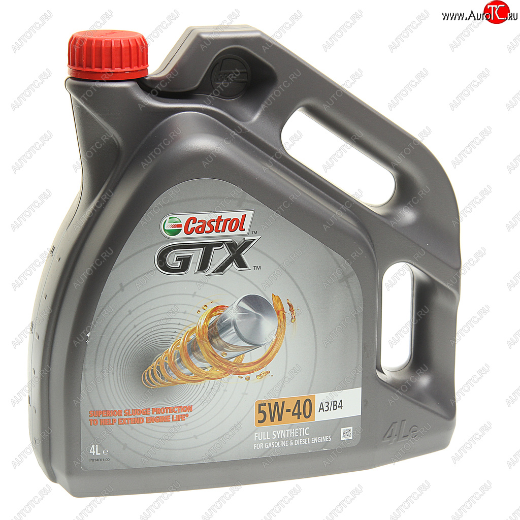 4 689 р. Масло моторное GTX ULTRACLEAN A3B4 5W40 синт.4л CASTROL CASTROL 15b9f5  с доставкой в г. Керчь