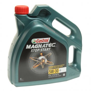 5 249 р. Масло моторное MAGNATEC STOP START C3 5W30 синт.4л CASTROL CASTROL 15c3ec  с доставкой в г. Керчь. Увеличить фотографию 1