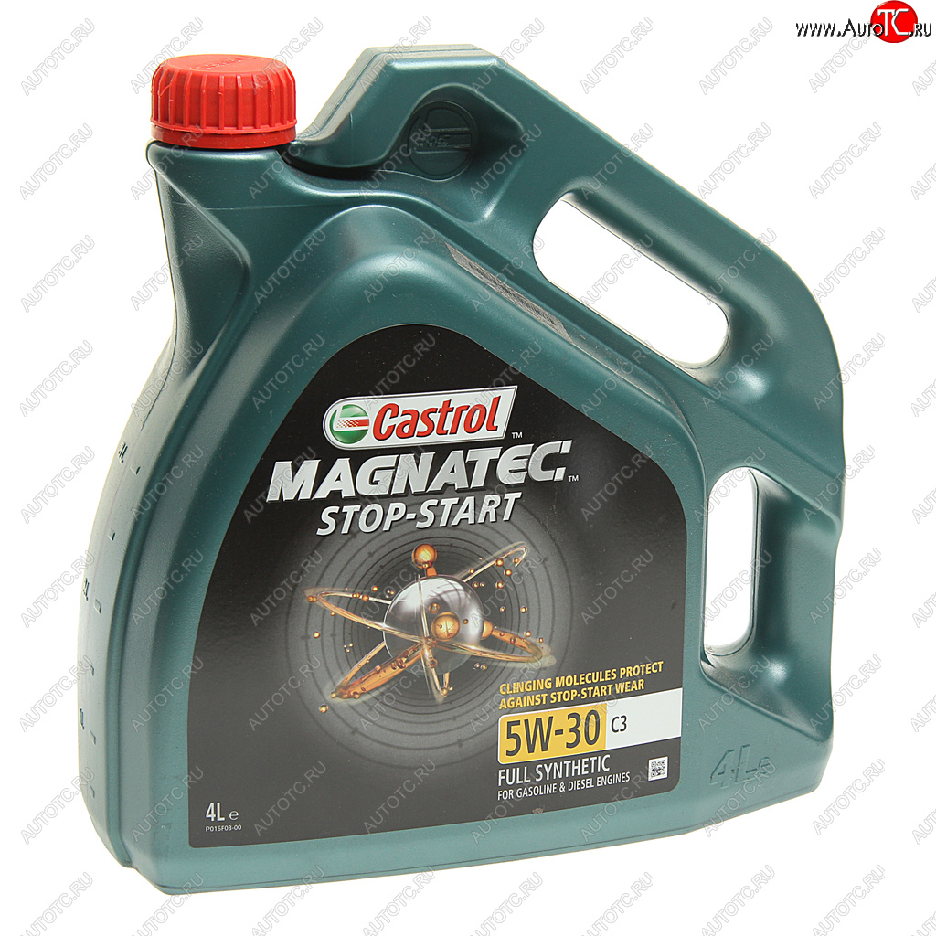 5 249 р. Масло моторное MAGNATEC STOP START C3 5W30 синт.4л CASTROL CASTROL 15c3ec  с доставкой в г. Керчь