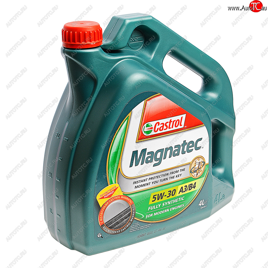 5 849 р. Масло моторное MAGNATEC А3B4 5W30 синт.4л CASTROL CASTROL 15c927  с доставкой в г. Керчь