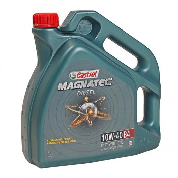 3 999 р. Масло дизельное MAGNATEC DIESEL B4 10W40 псинт.4л CASTROL CASTROL 15ca30  с доставкой в г. Керчь. Увеличить фотографию 1