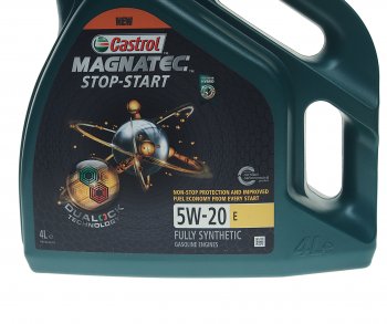5 449 р. Масло моторное MAGNATEC STOP START 5W20 синт.4л CASTROL CASTROL 15cc4a  с доставкой в г. Керчь. Увеличить фотографию 2