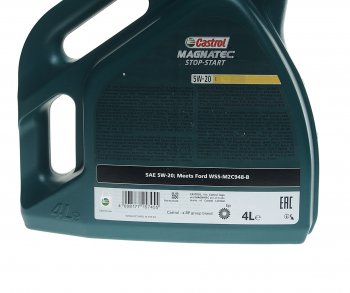 5 449 р. Масло моторное MAGNATEC STOP START 5W20 синт.4л CASTROL CASTROL 15cc4a  с доставкой в г. Керчь. Увеличить фотографию 3
