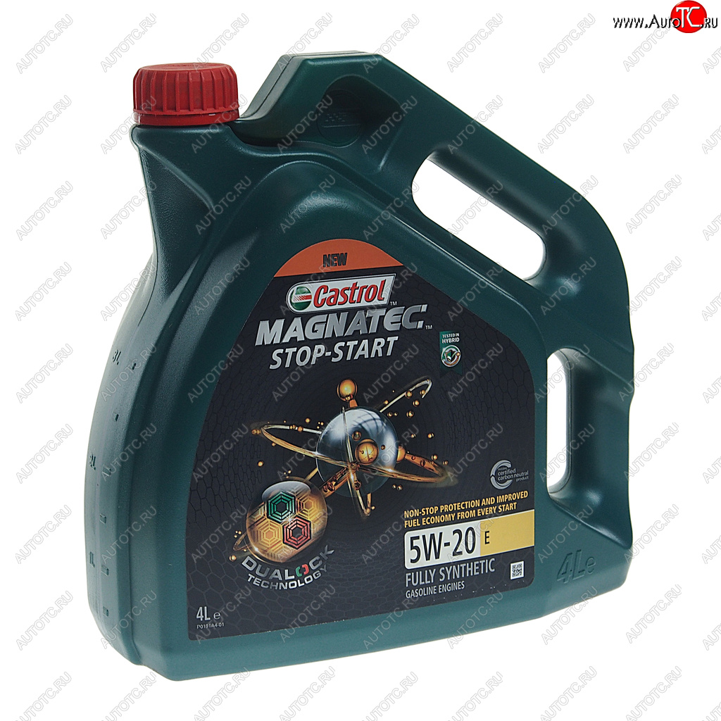 5 449 р. Масло моторное MAGNATEC STOP START 5W20 синт.4л CASTROL CASTROL 15cc4a  с доставкой в г. Керчь