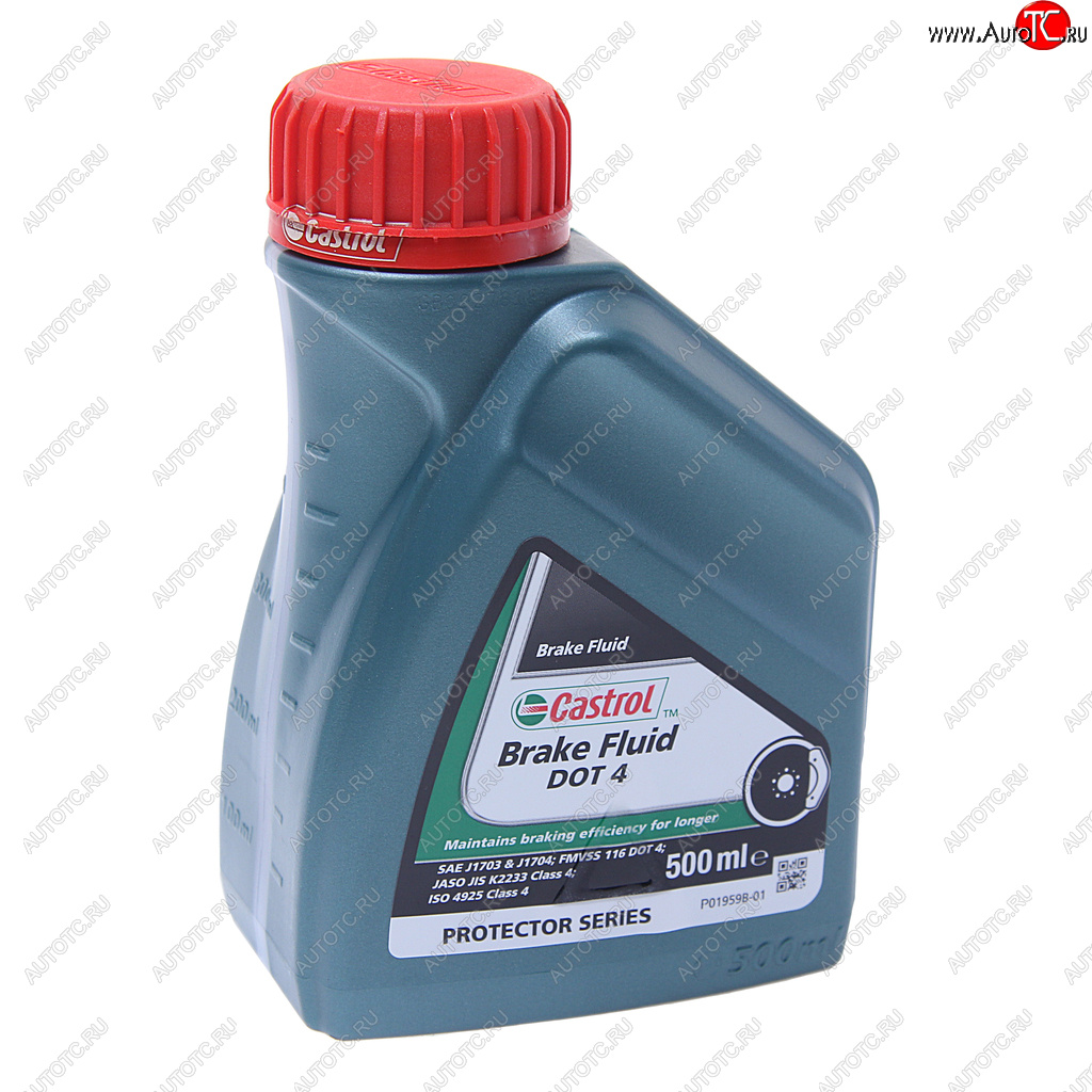 869 р. Жидкость тормозная DOT-4 0.5л Brake Fluid CASTROL CASTROL 15cd18  с доставкой в г. Керчь