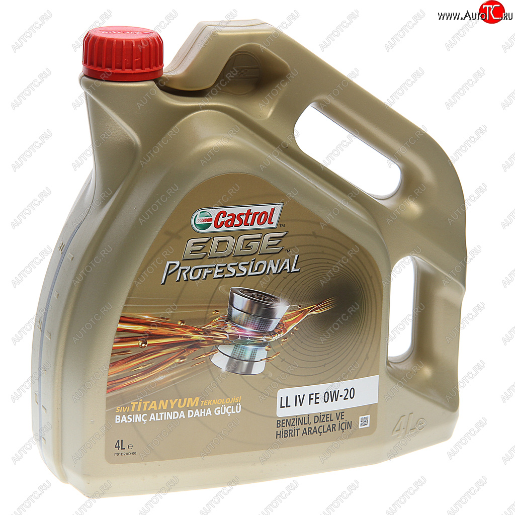 6 699 р. Масло моторное EDGE Professional LL IV FE 0W20 синт.4л CASTROL CASTROL 15e94f  с доставкой в г. Керчь