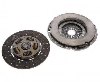 36 999 р. Сцепление JAC Sunray SOLLERS Atlant (2.7D) (4DE1-1D) (Е5) комплект (диск+корзина) OE JAC 1600010r0090-f011  с доставкой в г. Керчь. Увеличить фотографию 2