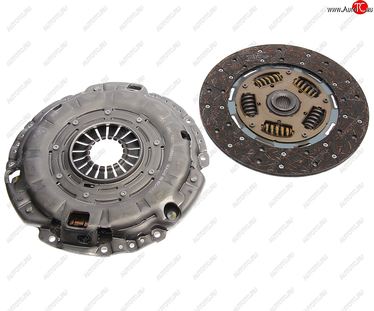 36 999 р. Сцепление JAC Sunray SOLLERS Atlant (2.7D) (4DE1-1D) (Е5) комплект (диск+корзина) OE JAC 1600010r0090-f011  с доставкой в г. Керчь