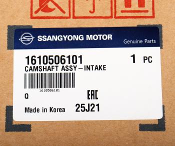 19 599 р. Вал распределительный SSANGYONG Kyron (07-) (E23) впускных клапанов OE SSANGYONG 1610506101  с доставкой в г. Керчь. Увеличить фотографию 3