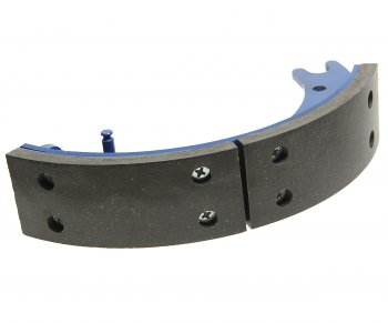 2 699 р. Колодки тормозные Т-150,ТО-18 (1шт.) (Харьков) НО в сборе (каркас сварной) АККОР АККОР 16151.38.049  с доставкой в г. Керчь. Увеличить фотографию 1